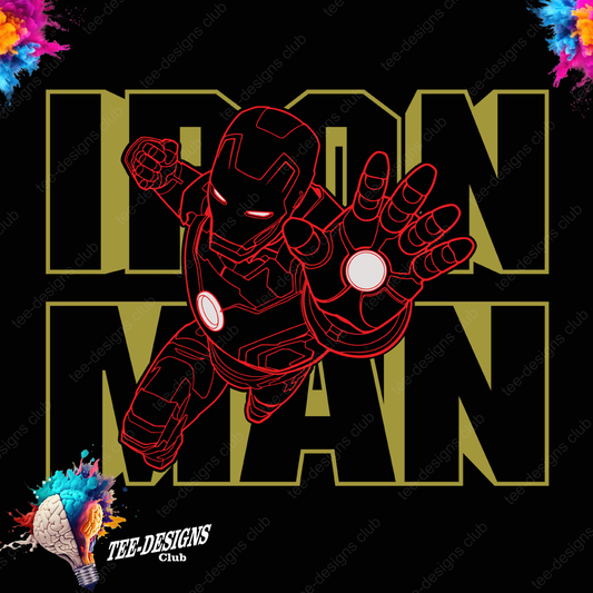 Ironman 00005 graphic design