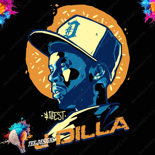 J Dilla 00001 graphic design