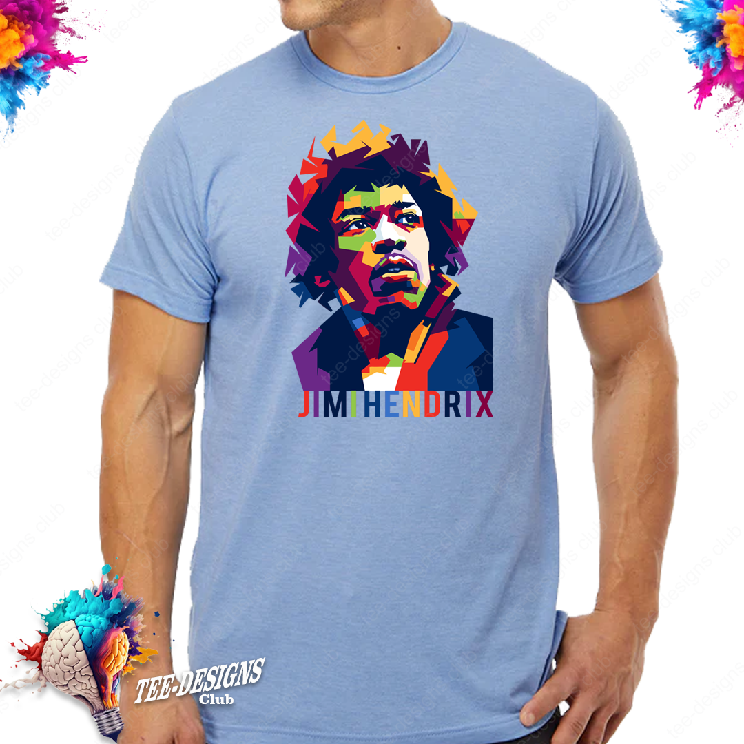 Jimi Hendrix 00001 graphic design