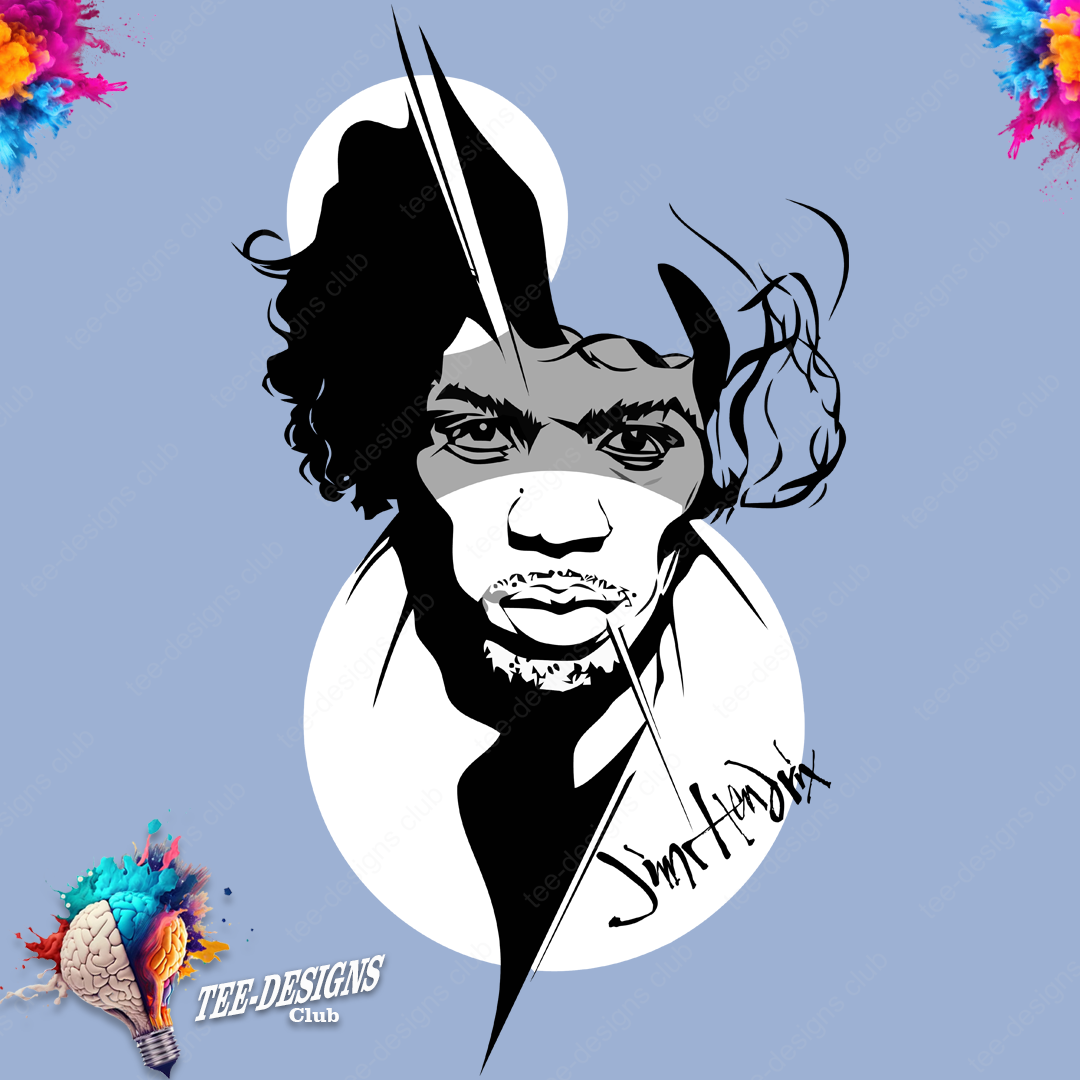 Jimi Hendrix 00002 graphic design