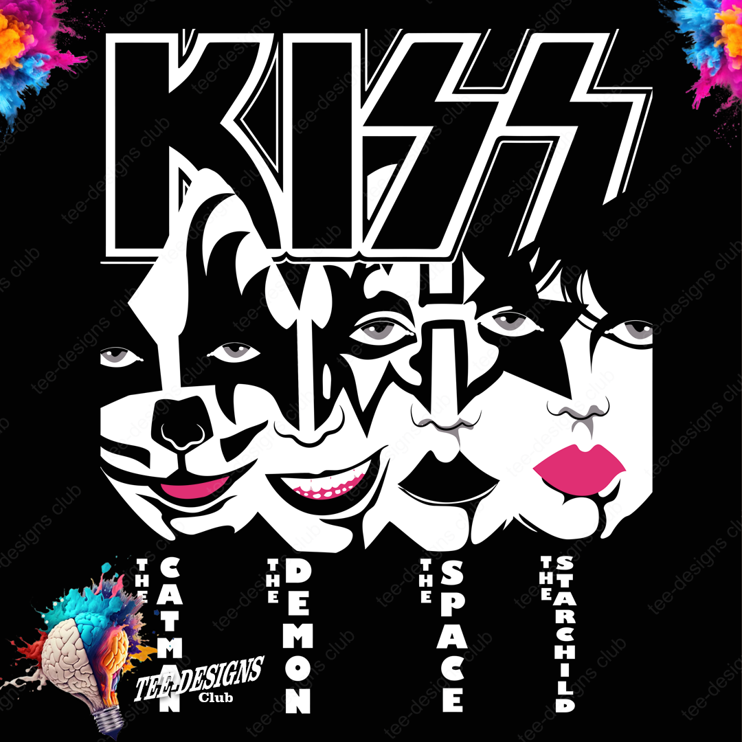 Kiss 00001 graphic design