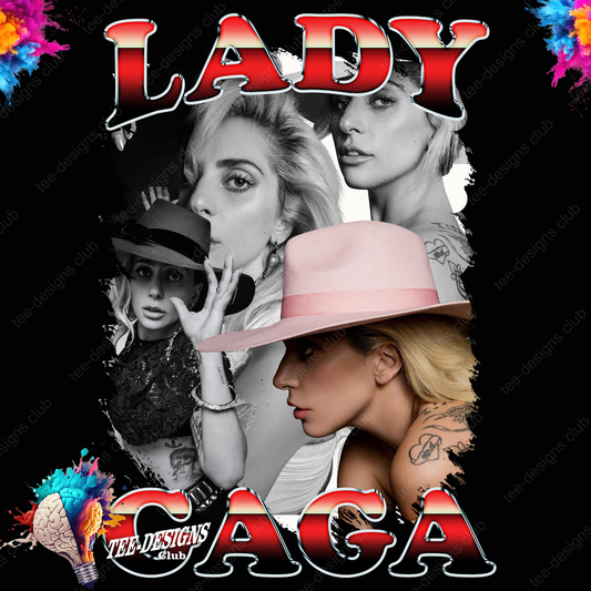 Lady Gaga 00001 graphic design