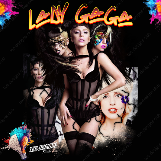 Lady Gaga 00002 graphic design