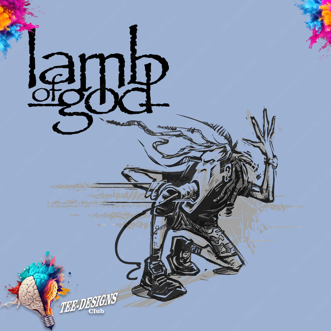 Lamb of God 00001 graphic design