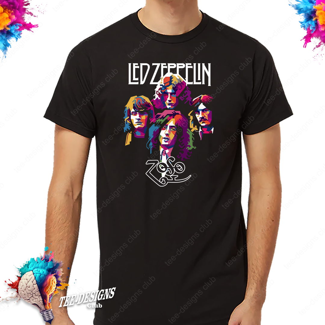 Led Zeppelin 000021 graphic design