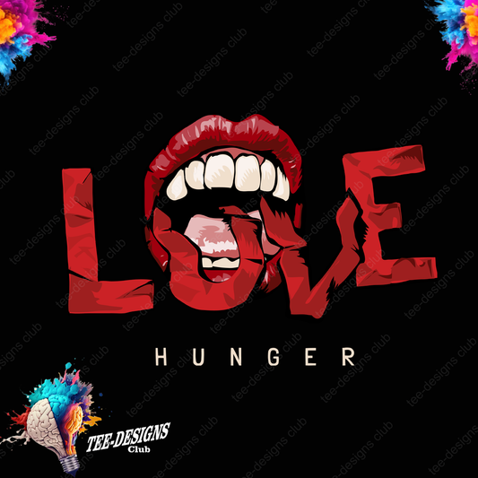 Love hunger 00001 graphic design