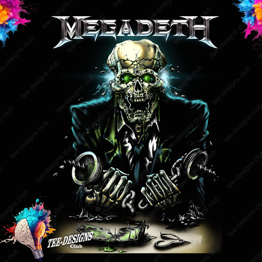 Megadeth 00006 graphic design