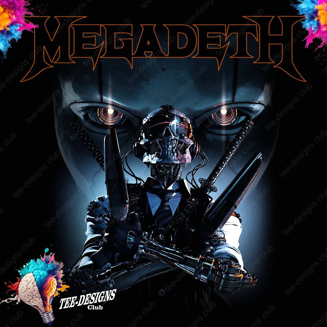 Megadeth 00007 graphic design