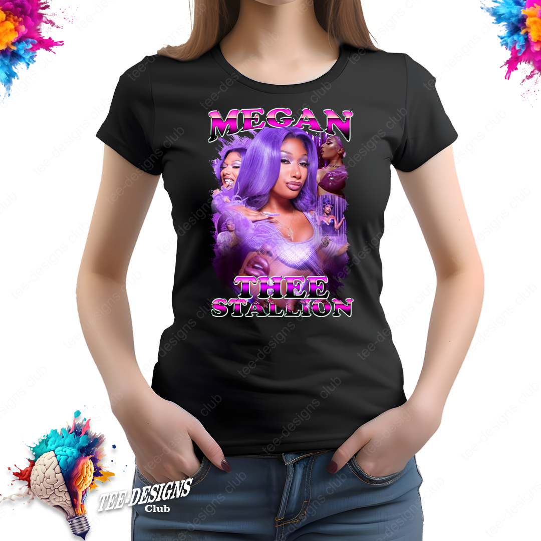 Megan Stallion 00001 graphic design