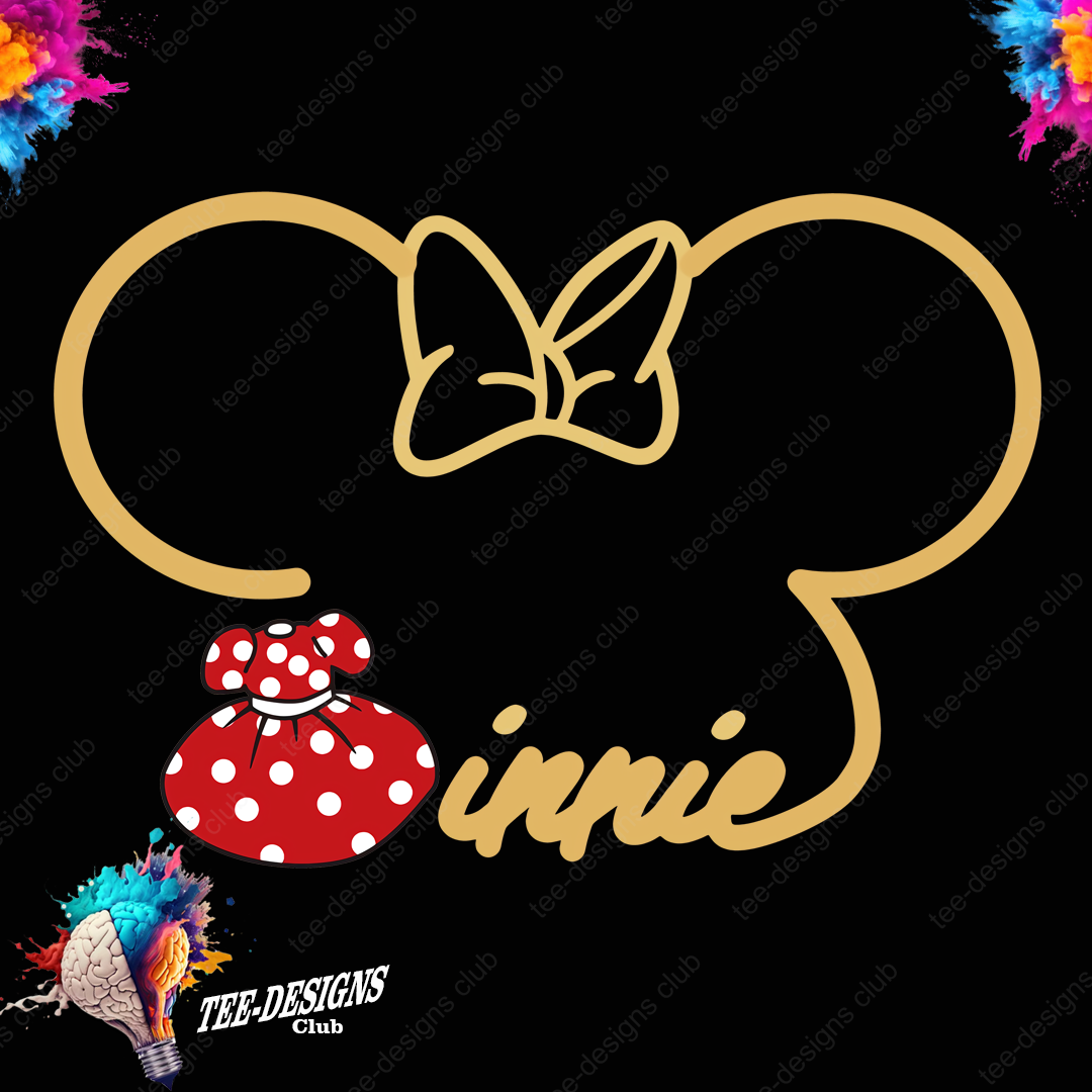 Minnie 00001 graphic design