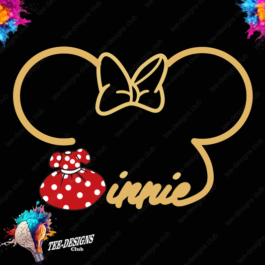 Minnie 00001 graphic design