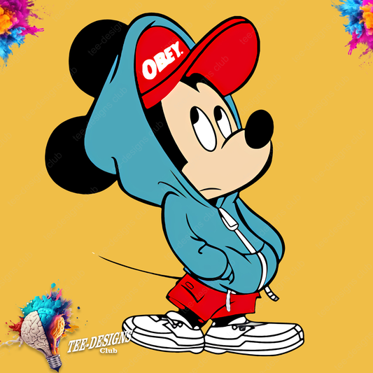 Mickey 00009 graphic design