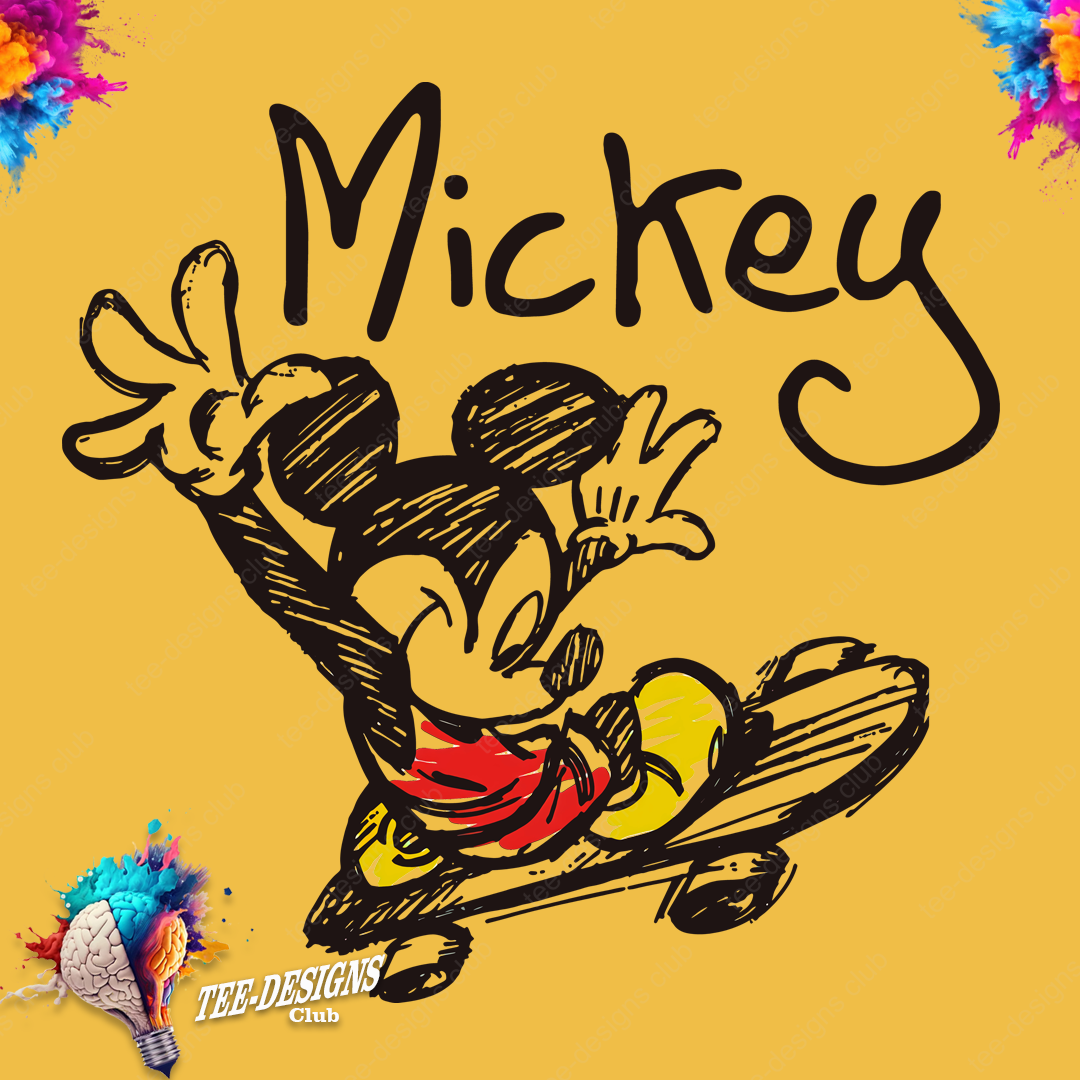 Mickey 00011 graphic design