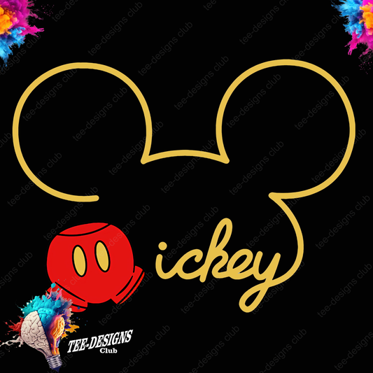 Mickey 00012 graphic design