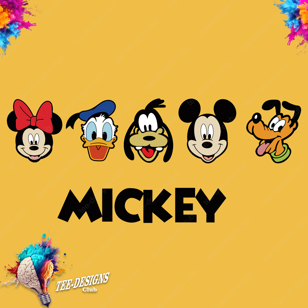 Mickey 00018 graphic design