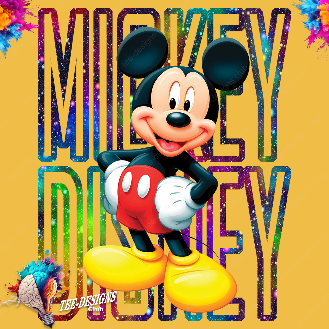 Mickey 00028 graphic design