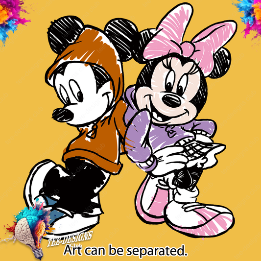 Mickey 00035 graphic design