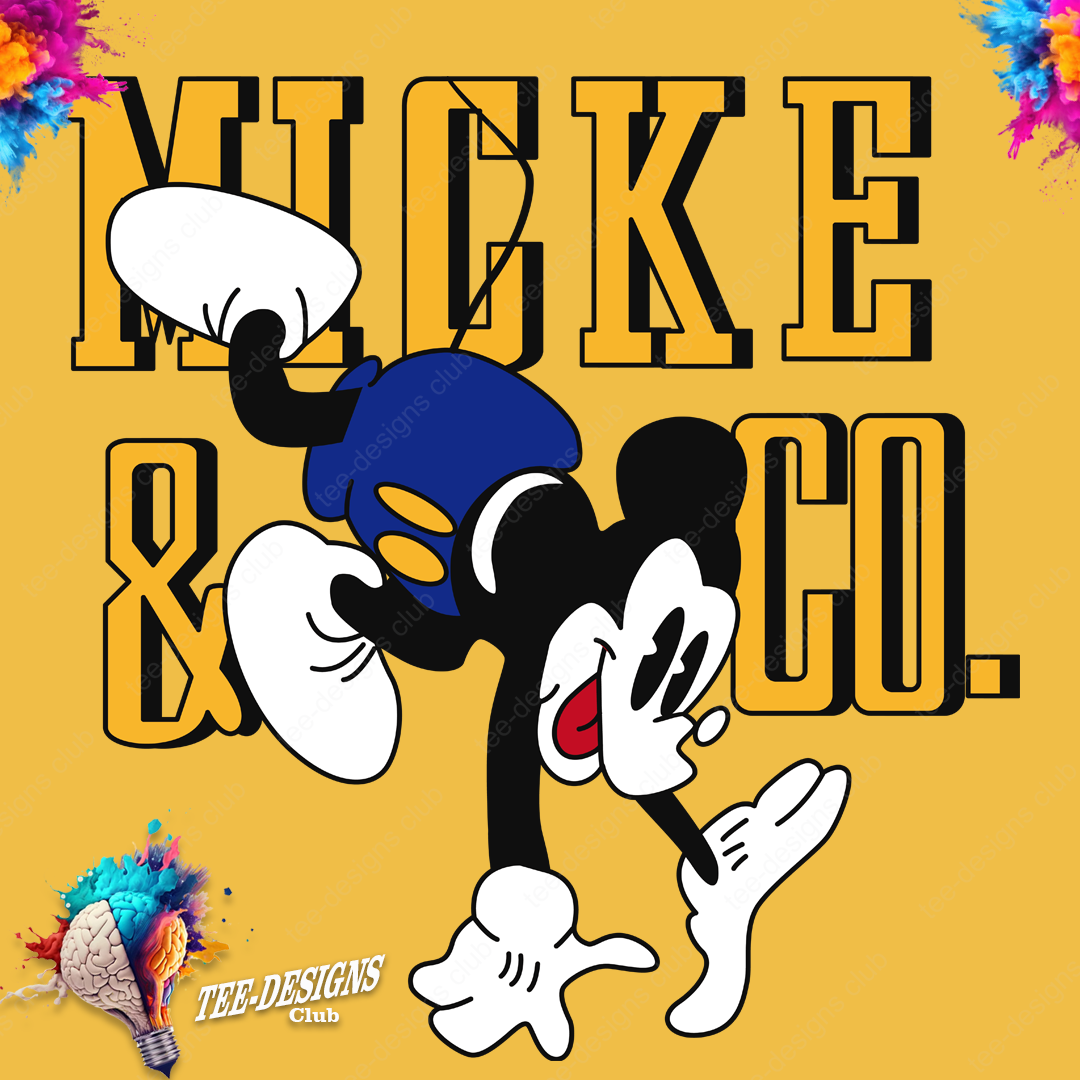 Mickey 00045 graphic design