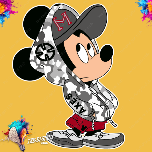 Mickey 00052 graphic design