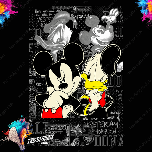 Mickey 00060 graphic design