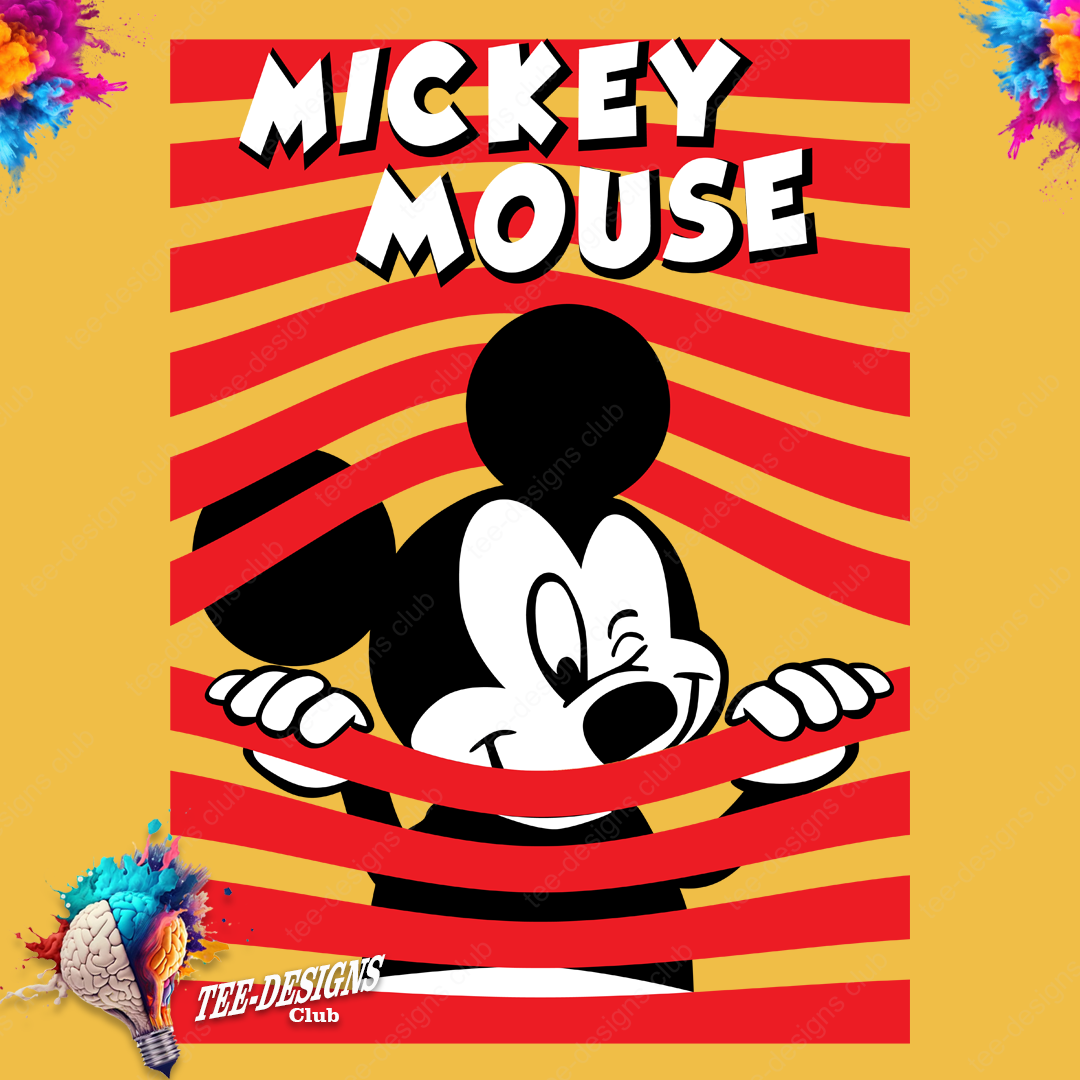 Mickey 00076 graphic design