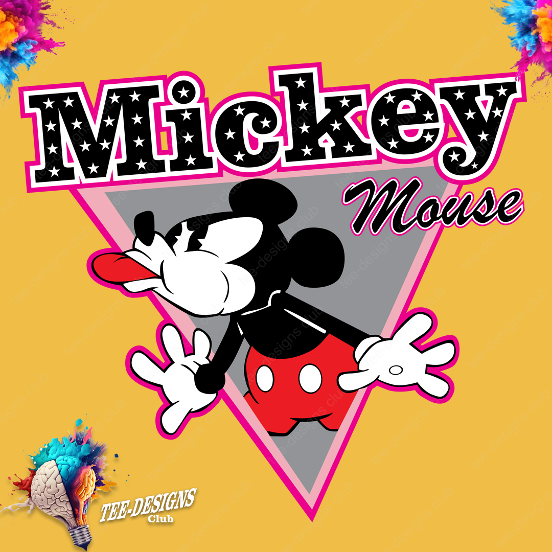 Mickey 00084 graphic design