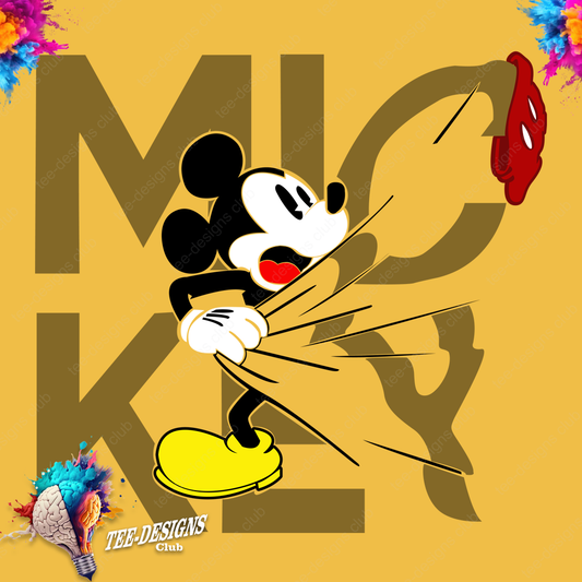 Mickey 00091 graphic design