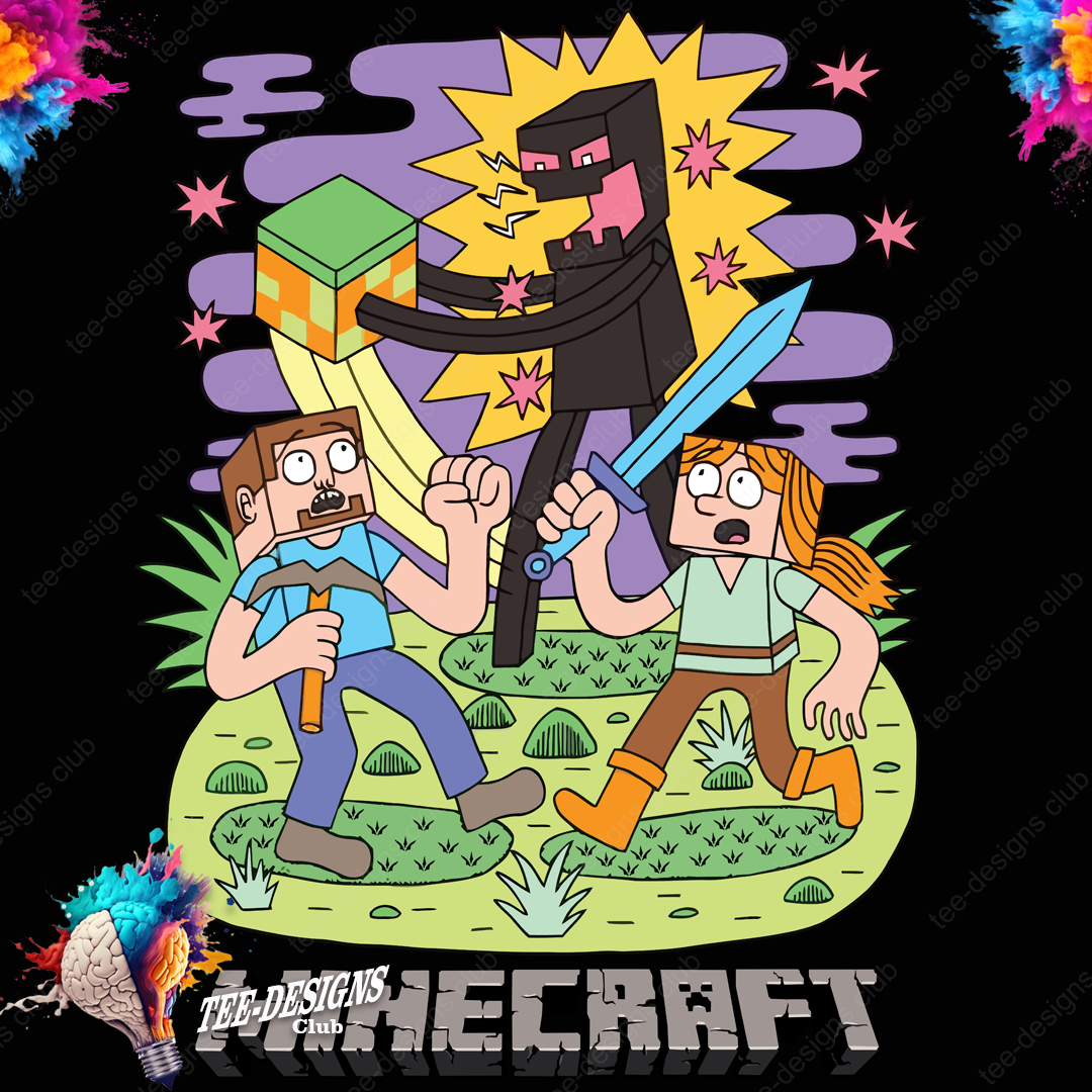 Minecraft 00001 graphic design