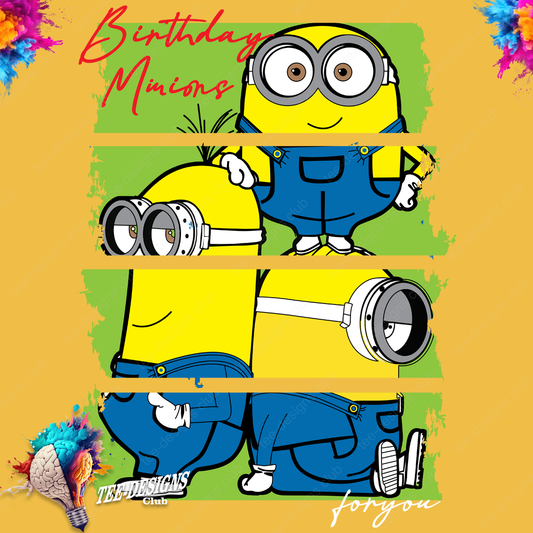 Minions 00001 graphic design