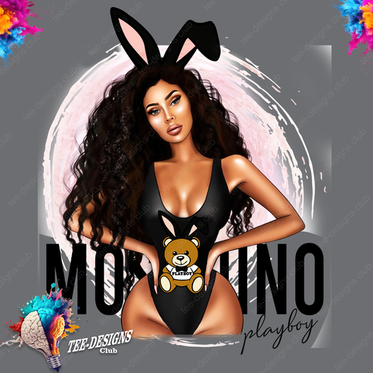 Moschino playboy 00001 graphic design