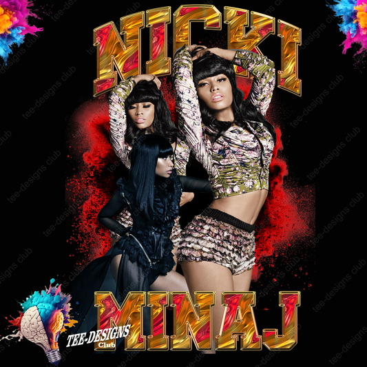 Nicki Minaj 00001 graphic design