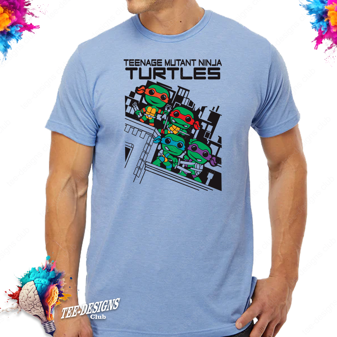 Ninja Turtles 00002 graphic design