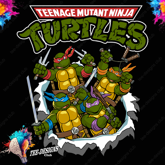 Ninja turtles 00008 graphic design