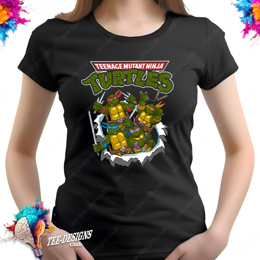 Ninja turtles 00008 graphic design