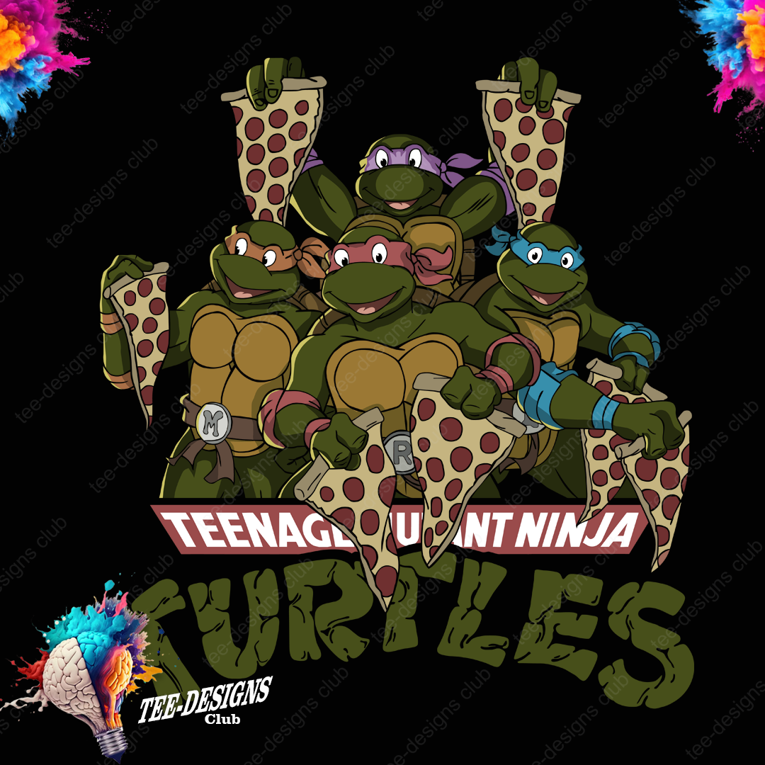 Ninja turtles 00007 graphic design