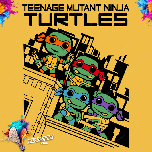 Ninja turtles 00009 graphic design