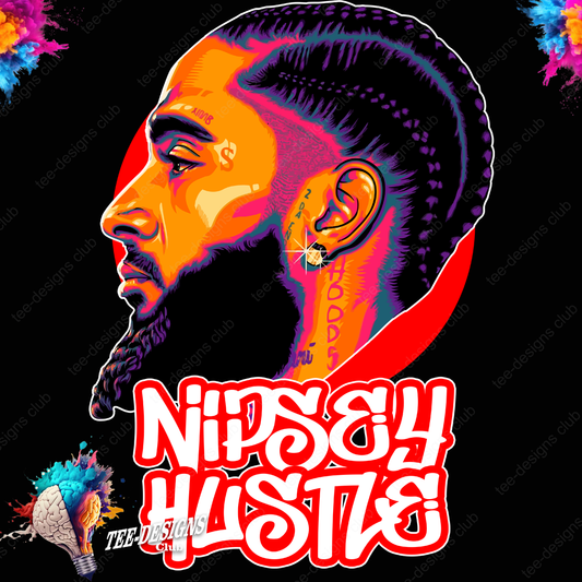 Nipsey Hustle 00001 graphic design