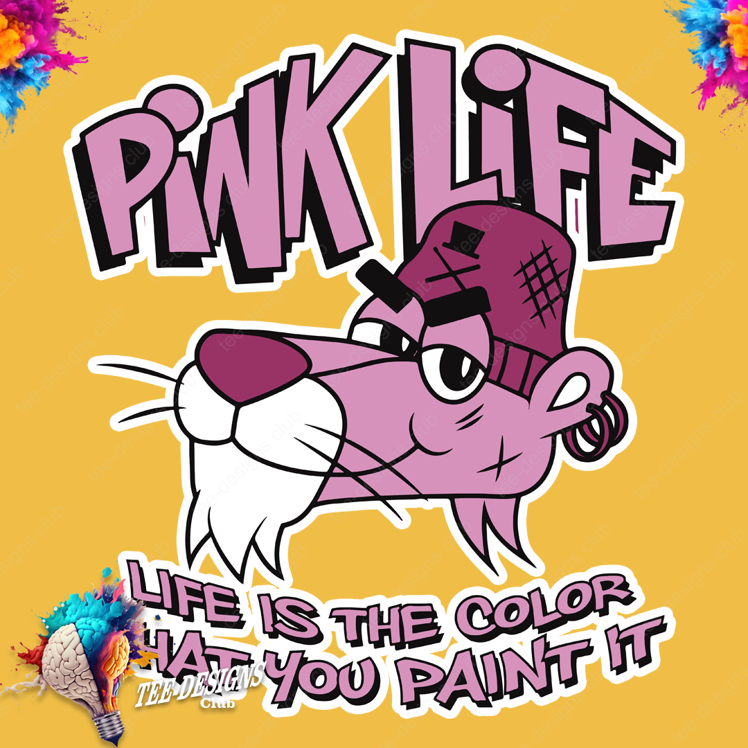 Pink Panther 00002 graphic design