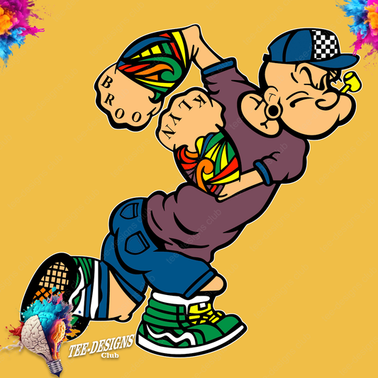 Popeye The Sailor 00002 graphic design