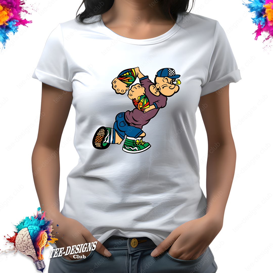 Popeye The Sailor 00002 graphic design