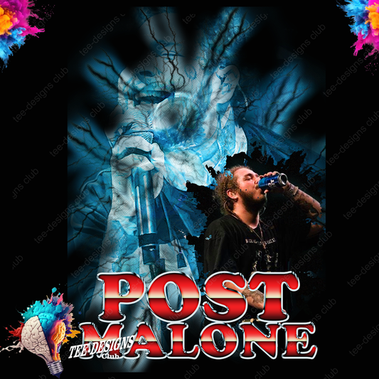 Post Malone 00001 graphic design