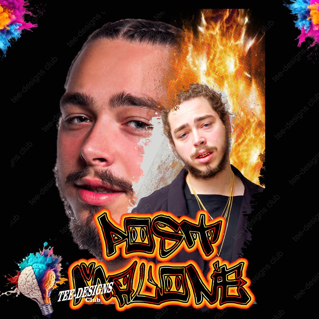 Post Malone 00002 graphic design