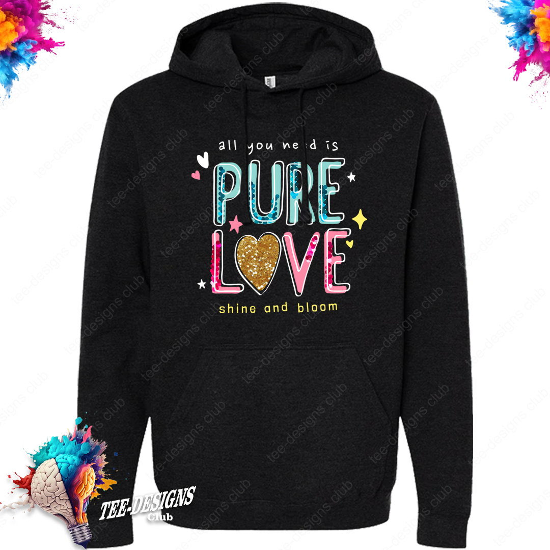 Pure love 00001 graphic design