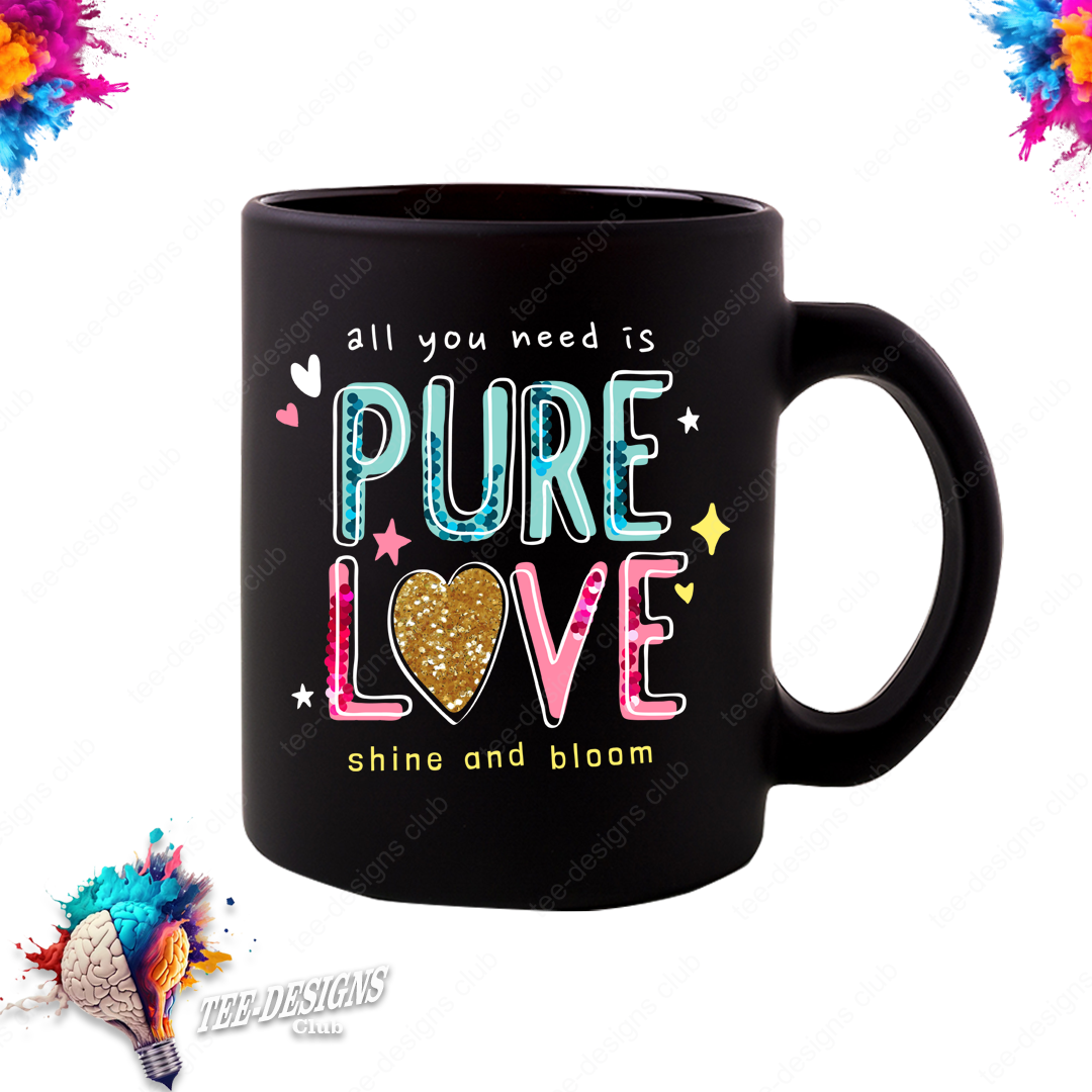 Pure love 00001 graphic design