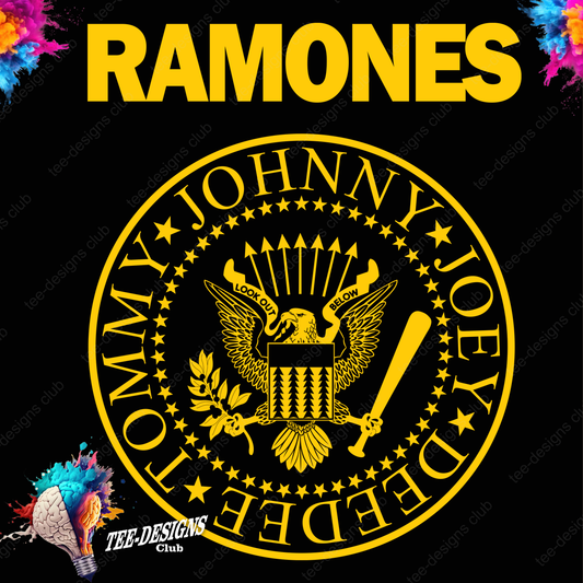 Ramones 00001 graphic design