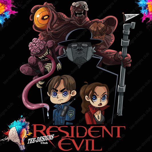 Resident evil 00001 graphic design