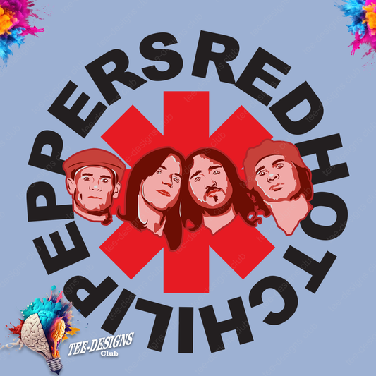 Red Hot Chili Peppers 00002 graphic design