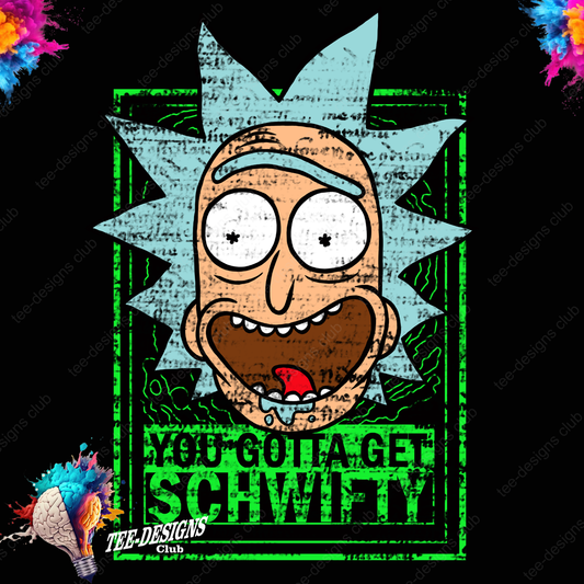 Rick and Morty 00001 graphic design