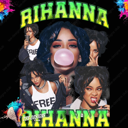 Rihanna 00001 graphic design