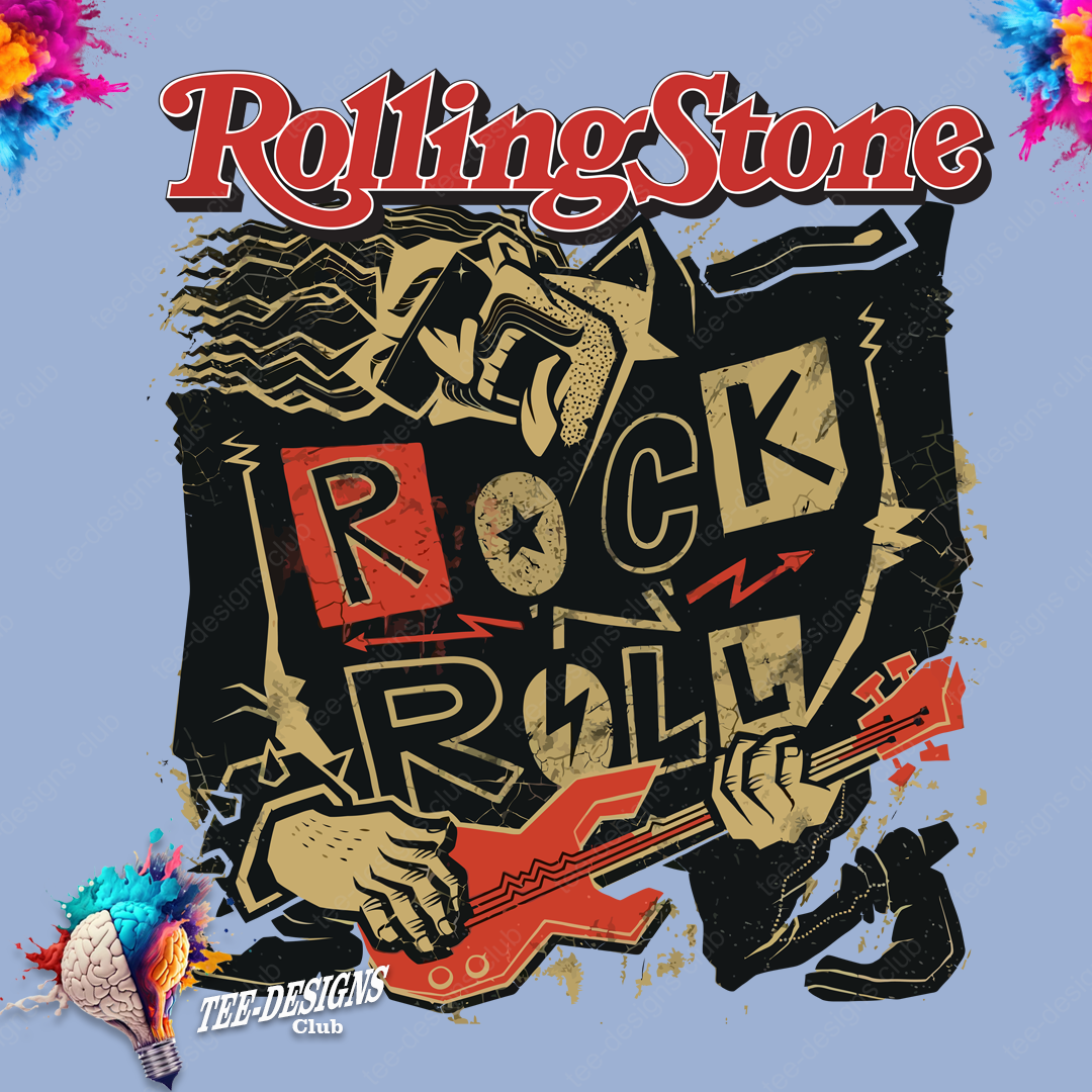 Rolling Stones 00001 graphic design